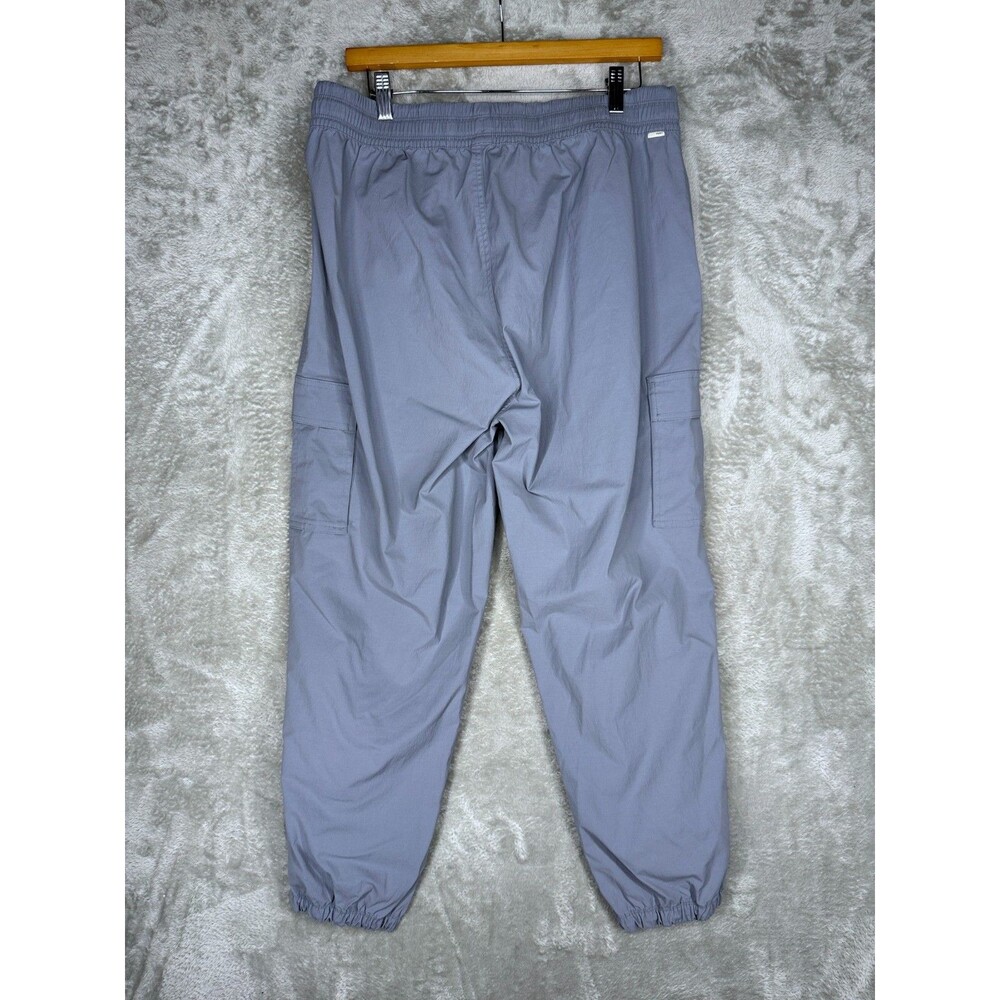 Vuori Birch Jogger Womens Large Blue Gray Cargo Pants Athleisure Outdoor Hiking